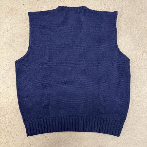 Vintage Polo Ralph Lauren American Flag USA Navy Knitted Sweater Size XL - Picture 3 of 5